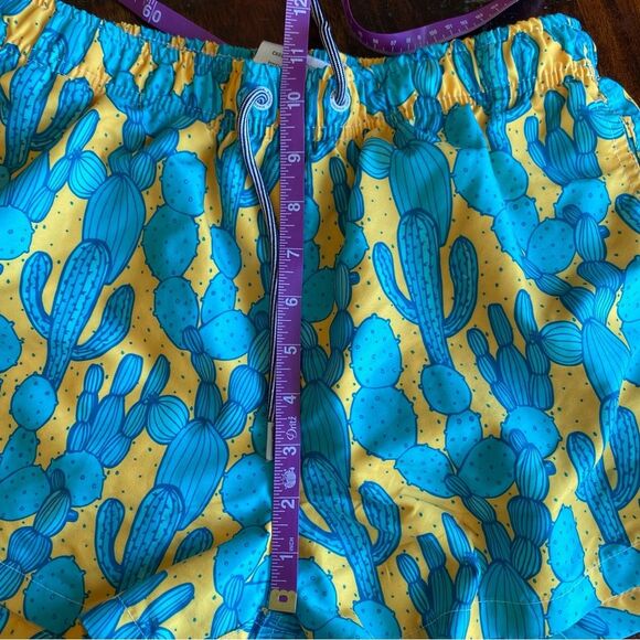 Men's Boardies Swim Trunks Size small cactus print lined - Picture 10 of 12